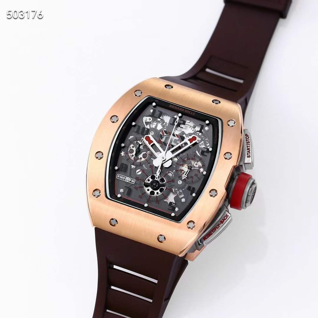 리차드밀 2023 RM011 FM 브라운스트랩 시계 워치